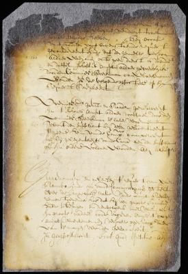 Resolution discharging the Swedish sheriff at the Delaware and conferring his powers on commissary Beeckman