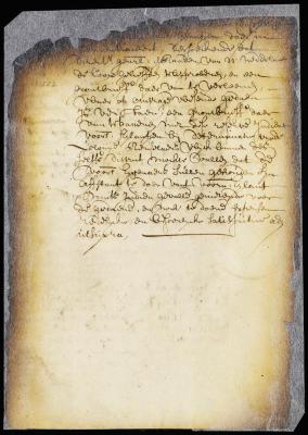 Resolution to grant Andries Herperts a small island in Hudson's river