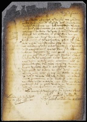 Letter from director and council of New Netherland to Alexander d'Hinoyossa