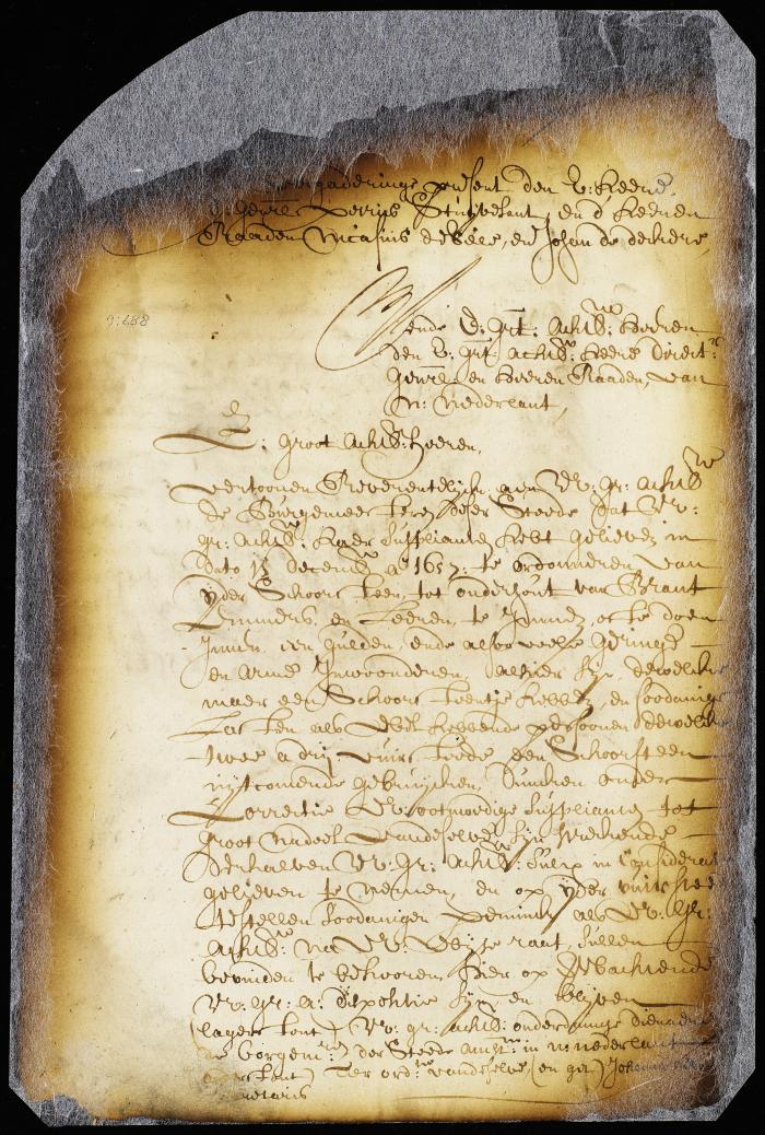 Petition of burgomasters, etc. of New Amsterdam for a modification of the tax on chimneys