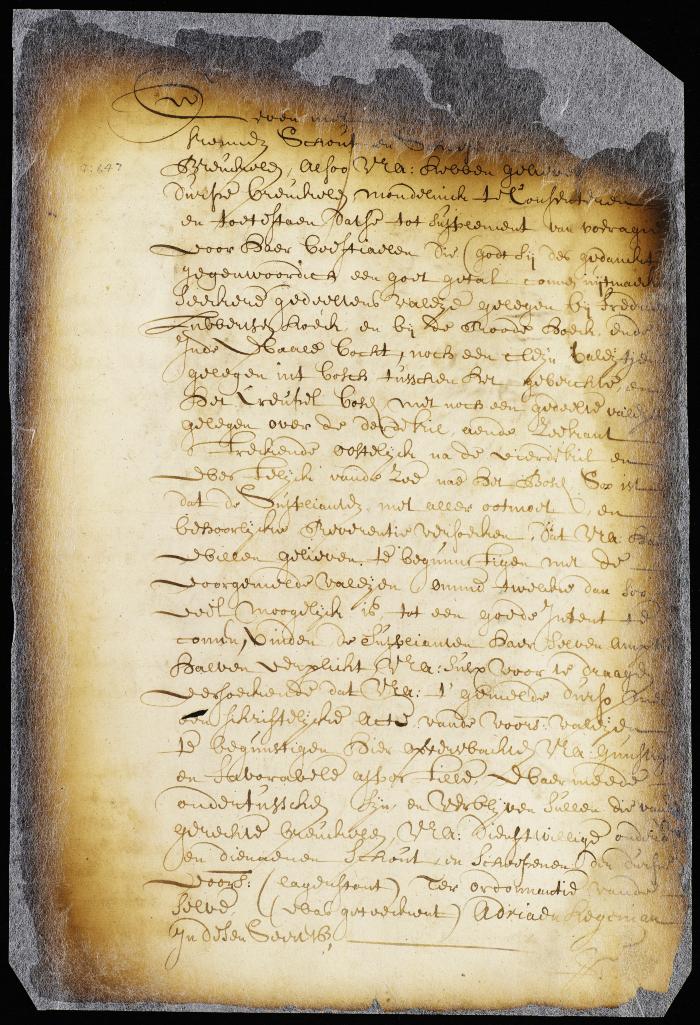 Petition of the magistrates of Breuckelen for a grant to that town of certain valleys