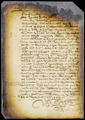 Proceedings against Cornelis Melyn for smuggling