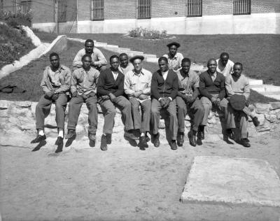 Clinton Prison black winning baseball team of 1945