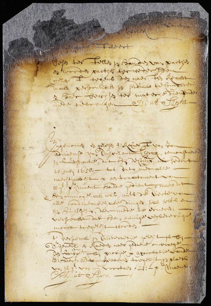 Petition of Jan Adriaense van Duyvelant for an increase of salary