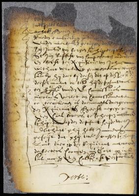 Affidavit in support of the petition of Johannes Withart