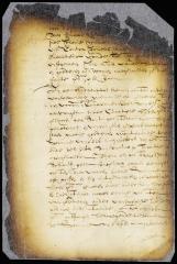 Declaration of Johan de Decker, curator of the estate of Jacob Alrichs, vs. Cornelis van Gezel