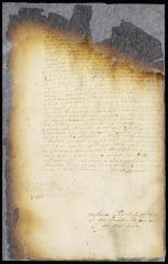 Letter from Mathew Gilberte to the director-general
