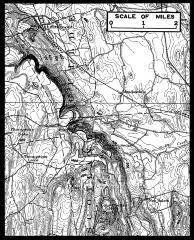 Part of U.S.G.S. Map, Albany-Berne Sheet: Helderberg Escarpment Southeast of Altamont, N.Y.