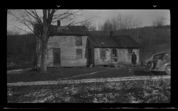 Dilapidated house, Cortland County