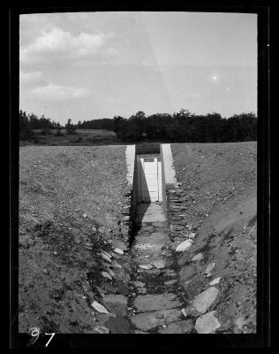 Spillway at Palmer Pond, West Almond, N.Y.