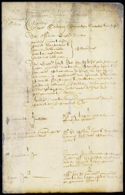 Examination of Paulus Maertensen, Gerrit Slechtenhors, and others, witnesses in the case of the sheriff vs. Peter Bronk