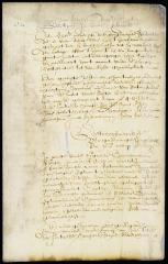 Action of Jan van Hoesem against Gertrude Jeronimus, wife of Jochem the baker