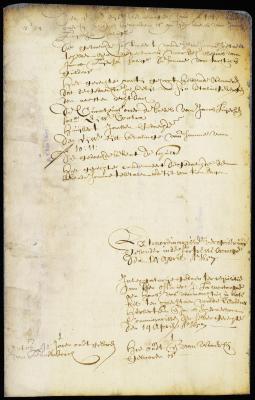 Interrogatories on which Hans Vos was examined