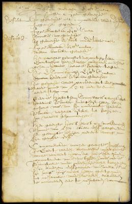 Appointment of Andries de Vos and Arent Andriessen as curators of the estate of the late Cornelia Vedos