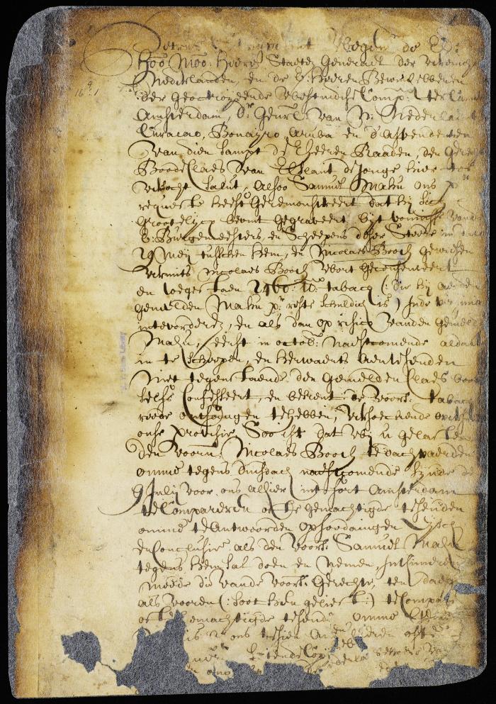 Appeal of Samuel Mahu of a judgment of the court of New Amsterdam  in favor of Nicolas Booth