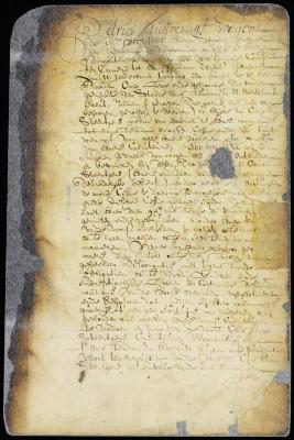 Mandamus to the court of New Amsterdam to release Christina Steentgens, widow of Gabriel de Haes, from all debts due by her late husband