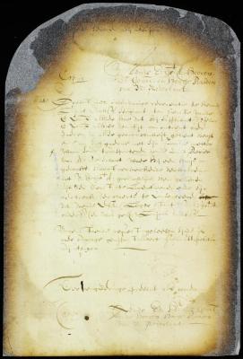 Petition of Serjt. Luycas Dircksen for his discharge and leave to settle at the South river