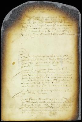 Order granting the Jews of New Amsterdam a burying place outside the city