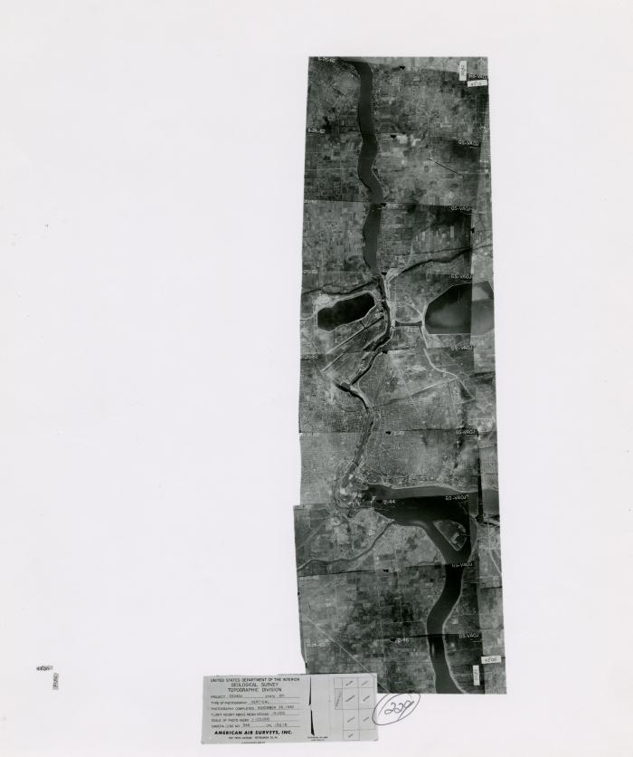 Aerial photograph of Niagara Falls USGS quadrangle