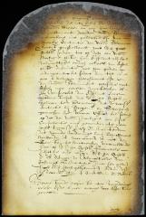 Order dismissing appeal lodged by Adriaen Blommert