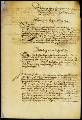 Minute of chamber at Amsterdam appointing Jacob Sam bookkeeper in New Netherland