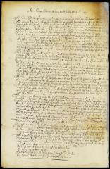 Minute of court of Gravesend in the case of Sir Henry Moody against John Johnson