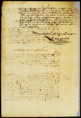 Resolution of chamber at Amsterdam appointing Alexander Carolus Curtius Latin schoolmaster in New Netherland