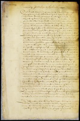 Letter from directors to rev. Johannes Megapolensis and Samuel Drisius