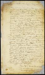 Letter from vice-director La Montagne to Stuyvesant