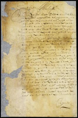 Letter from director Stuyvesant to [?] at Esopus