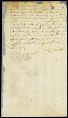 Letter from Ensign Dirck Smith to director Stuyvesant
