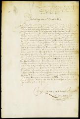 Resolution of the chamber at Amsterdam respecting the transmission of letters from New Netherland and Curaçao