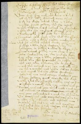 Letter from ensign Smith to director Stuyvesant