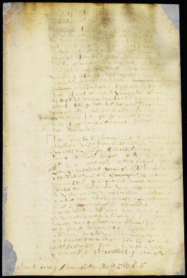 Letter from Stuyvesant to the directors at Amsterdam