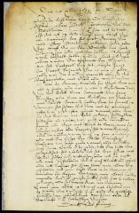 Letter fron ensign Smith to director Stuyvesant