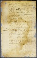 Fragment of a letter from director Stuyvesant