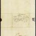 Letter from ensign Smith to vice-director La Montagne