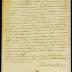 Letter from ensign Smith to vice-director La Montagne