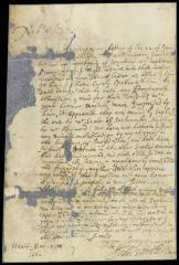 Letter from gov. Winthrop to director Stuyvesant