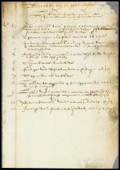 List of letters and papers sent to New Netherland