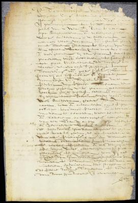 Commission of Peter Tonneman to be sheriff of New Amsterdam