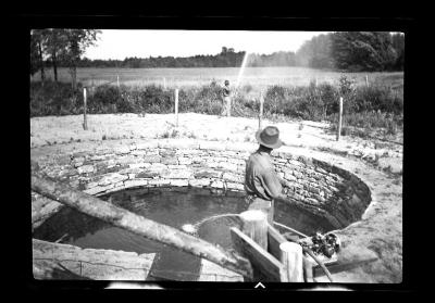 Fire pump test, St. Lawrence County