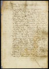 Letter from Stuyvesant to the vice-director of Curaçao