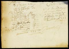 Memorandum of Mr. Van Hattum's account against the W. I. Company