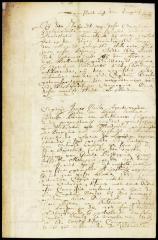 Protest of Captain James Neale, agent of lord Baltimore, against the W. I. Company chamber at Amsterdam