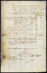 Invoice of munitions of war sent to New Netherland and bill of lading