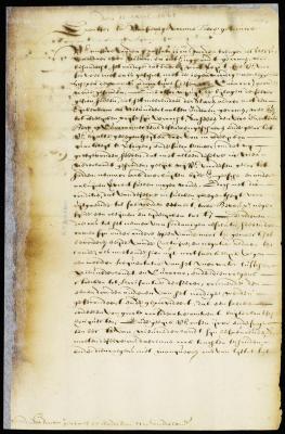 Letter from the directors to Stuyvesant