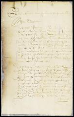 Letter from vice-director La Montagne to Stuyvesant