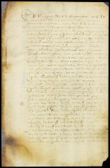 Deed of the surrender of Staten Island by the heirs of baron Van der Capelle