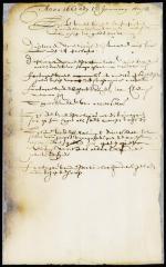 List of letters and papers sent to New Netherland in the ship Golden Arent